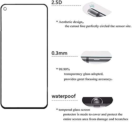Image of Screen Protector for Realme GT Neo 2T 5G (Black) Tempered Glass Edge-to-Edge 6D Screen Guard With Installation Kit