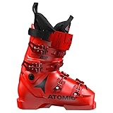 atomic skischuhe damen testsieger Integrierter 3-mm-Heber Atomic Unisex-Erwachsene Club Sport 130 Ski-Stiefel, Red/Black, 43.5 EU