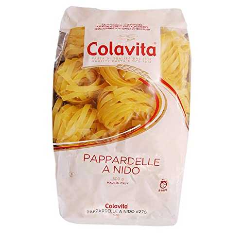 Colavita Pappardelle Pasta (500g) | Hard Durum Wheat Pasta | Imported from Italy (B07XQHJ2DR) Amazon Price History, Amazon Price Tracker