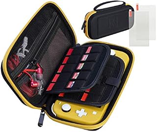 Halycon Carrying case for Nintendo Switch lite with 2X Screen Protector, Portable Switch