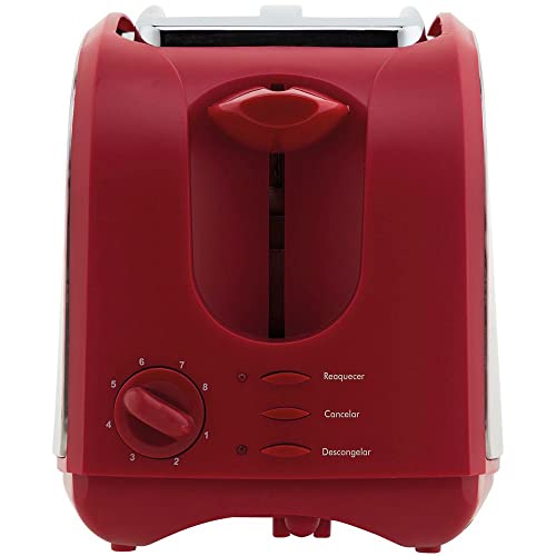 Torradeira French Toast Inox Vermelho 220v PHILCO, 56202011