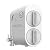 Waterdrop G2 Reverse Osmosis System, 7 Stage Tankless RO Water Filter System, Under Sink Water Filtration System, 400 GPD, 1:1 Pure to Drain, Reduces TDS, FCC Listed, Reduce PFAS, WD-G2-W, White