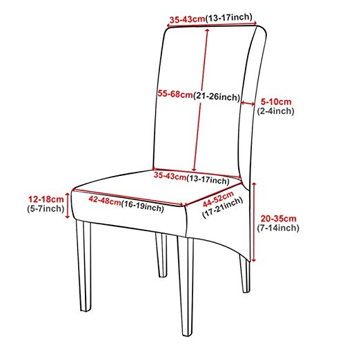 Chaise de velours de diamant housse extensible lavable pour rénover vos sièges - 5