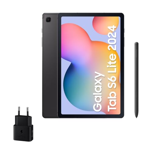 Samsung Galaxy Tab S6 Lite (2024), 128 GB, Tablet de 10.4”, Procesador Exynos 1280, 4 GB RAM,...