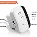 WiFi repetidor Extensor de Red WiFi -300Mbps Mini Wireless Extensor de Rango...