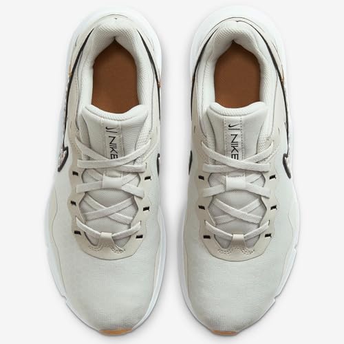 Image of Nike Nike Legend Essential 3 Premium Women's Trainers, Bone Transparent White Black, 10