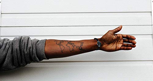 Black Lives Matter Bracelet, Support Blm Movement & Justice For All, Black Beaded Stretch Bracelet With Yellow Blm, Racism Awareness, Stretchable Wristband For Men, Women, And Kids (Black), Perfect Stocking Stuffer For Christmas Or Kwanzaa #TOP2