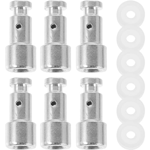Homoyoyo 6 Juegos Escape De Eléctrica Accesorio De Valvula De Seguridad para Olla a Presion Juntas De Válvula De Flotador Válvula Jigger Universal Sello Maceta Gel De Sílice