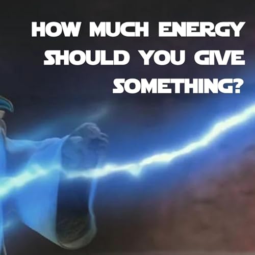 Couverture de How much energy should you give something?