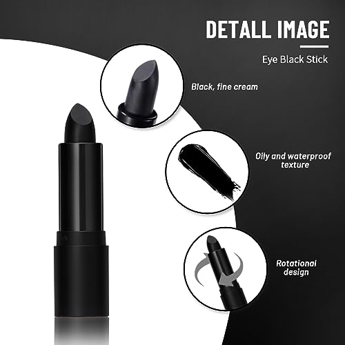 White Painted Lipstick,Matte Lipsticks Long Lasting,Soft Pigmented Lip Colour With Matte Finish And Creamy Texture,Multi-Purpose Halloween Lipstick Eye Face Paint Make Up - Image 6