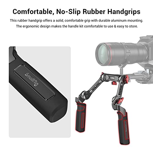 SMALLRIG Maniglia A Rosetta Mount Per ARRI Standard (M6, Diametro 31,8