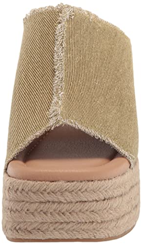 Lucky Brand Sandália feminina plataforma Scippio, Semente de erva-doce, 41