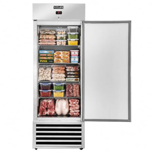 Image of 27''W Commercial Reach-in Freezer, 1 Door, 21CF, -8F to 0F