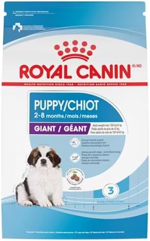 Royal Canin Size Health Nutrition Giant Puppy Dry Dog Food, Extra-Large Breed Puppy Food Supports Brain Development, Immune System and Digestive Health, 30 lb Bag