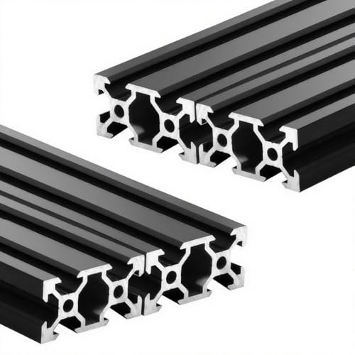 TINMAGI 4 Piezas Perfil de Aluminio, 300 mm 2040 V Tipo...