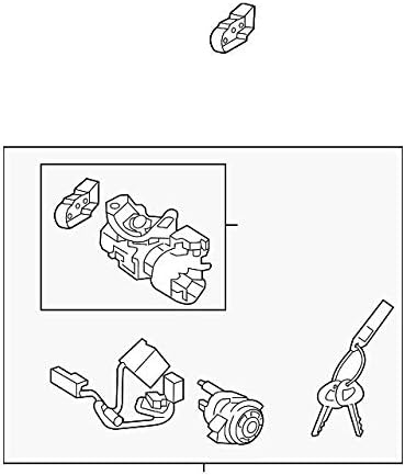 Kia 81900-1WJ00 Ignition Lock Assembly