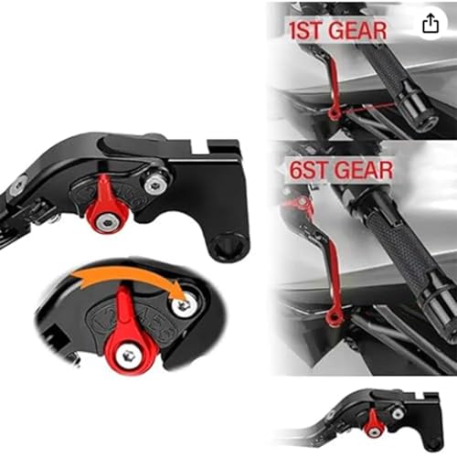 Levier frein moto Yamaha R15V3 ensemble commandes pour trajet quotidien - 2