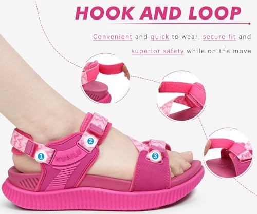 Image of KuaiLu Womens Orthopedic Walking Sandals with Arch Support Recovery Cushion