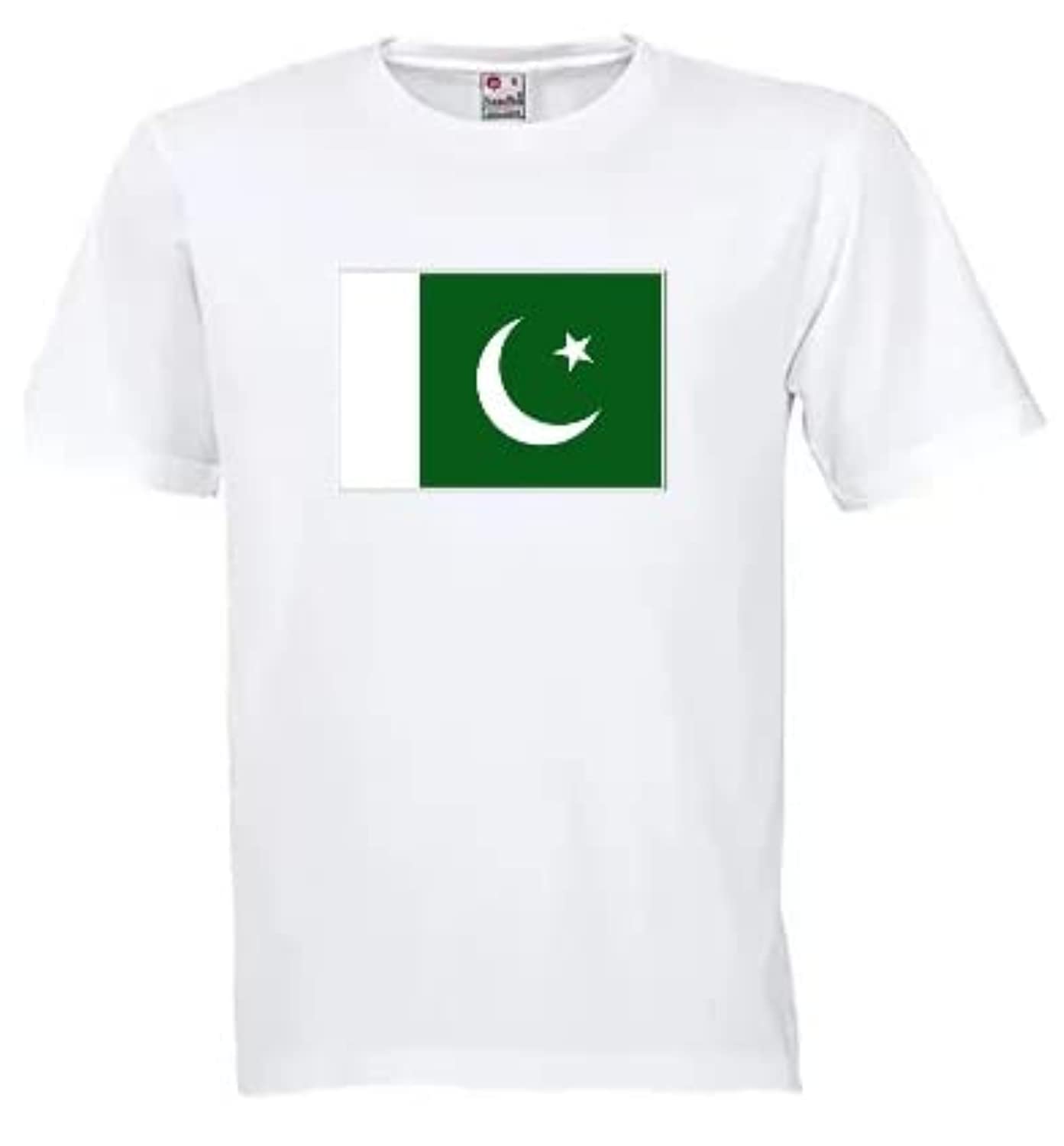 Pakistan White T Shirt Size L