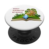 Photo Gallery easily distracted by books – safari animal kids reader quote popsockets popgrip adesivo Photo Gallery easily distracted by books – safari animal kids reader quote popsockets popgrip adesivo