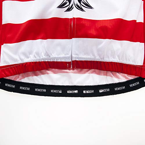 image for Weimostar Cycling Jersey Men Short Sleeve Bike Shirt Breathable Bicycl