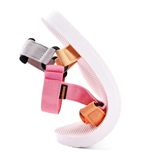 Image of WateLves Womens-Sport-Sandals Hiking Sandals with-Arch-Support Webbing-Outdoor-Beach-Water-Sandals for Travel-Walking-Trekking-Camping