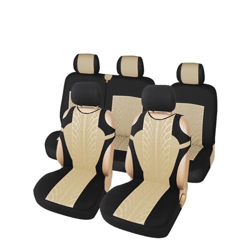 Housses sieges universelles protections de van 2+1 places beige robustes