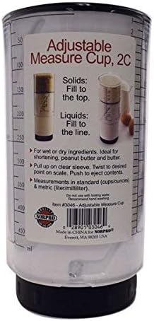 Norpro Adjustable Measuring Cup (Two Cup Size)