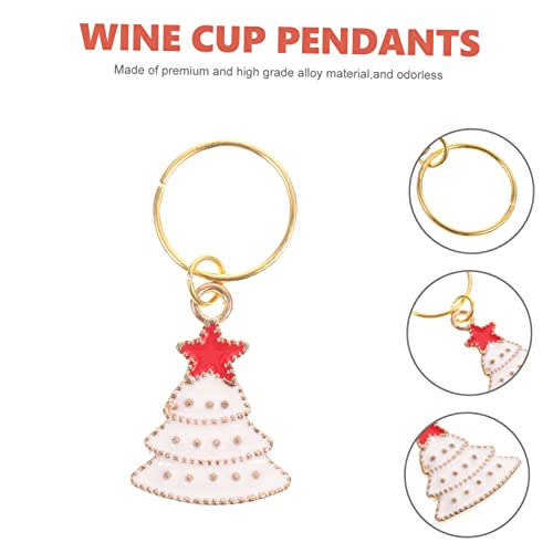 Marqueurs de tasse pour réveillon de Noël : animez vos repas avec ces breloques uniques