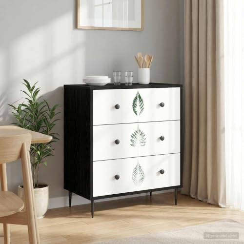 Cómoda de madera HANAU de diseño rectangular moderno con acabados de alta calidad 3