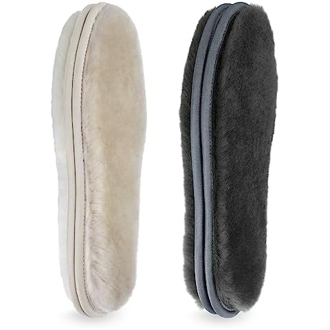 LARGERED Sheepskin Insoles for Comfort Cover