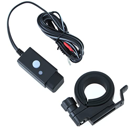 Luxshiny Waterproof Motorcycle USB Charger Dual USB Socket Kit Car Charger Universal Adapter