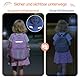 Bagseri Rucksack Kinder für Mädchen - Einhorn Kinderrucksack für Kinder 3 bis 8, Vorschule Kindergartenrucksack mit isolierter Tasche und reflektierendem Streifen, Rosa
