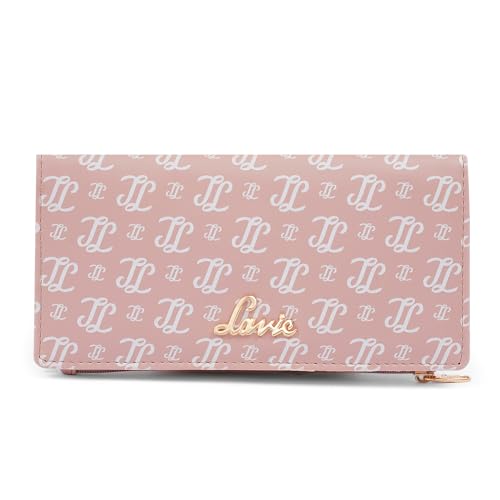 Image of Lavie Women's Safain Monogram LL Print Bifold Wallet | Ladies Purse Handbags