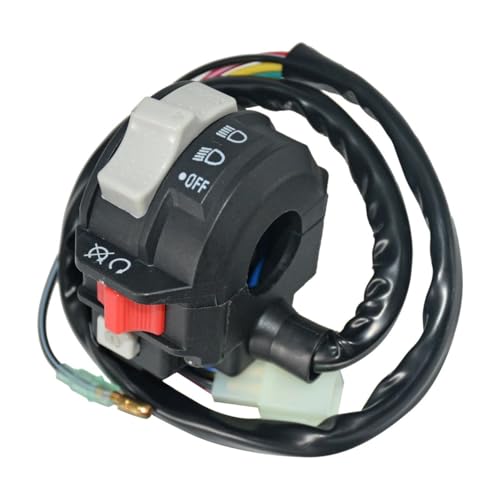 FRSWEQY Control del Manillar Izquierdo, Arranque del Motor, Interruptor de Faro 4GB-83973-00-00, Interruptor de luz de Arranque, reemplaza el Ajuste for Yamaha Warrior