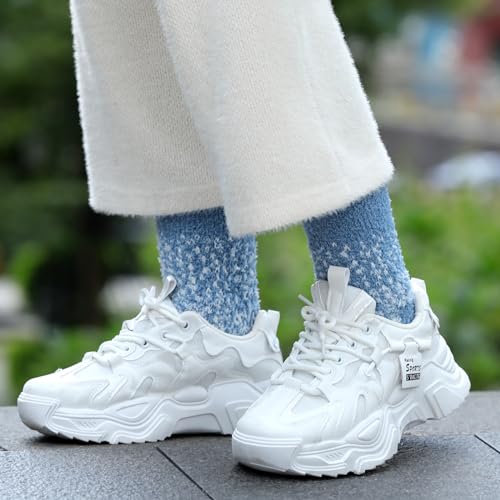 Image of Trifabricy Fuzzy Socks for Women, Fuzzy Socks Warm Sleeping Sock for Women, Women's Winter Super Soft Cozy Slipper Sock