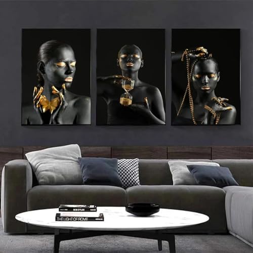 Affiches et impressions art africain de luxe sur toile de coton