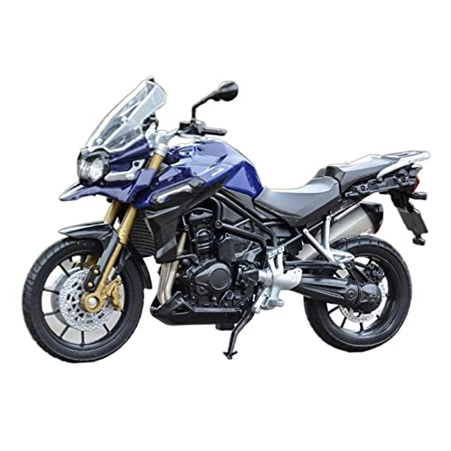 Moto Triumph Tiger Explorer 1/18 miniature en alliage injecté pour collectionneur de répliques