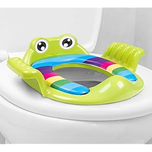 AP® – universeller Kinder-Toilettensitz, WC Aufsatz passend für alle Toiletten – Töpfchen-Trainer für Jungen und Mädchen von 1-7 Jahre – Toilettentrainer/Trainingssitz (Grün)