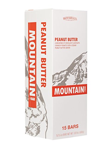 1.6 Oz Peanut Butter Mountain Bar - Case Of 15 Bars #TOP4