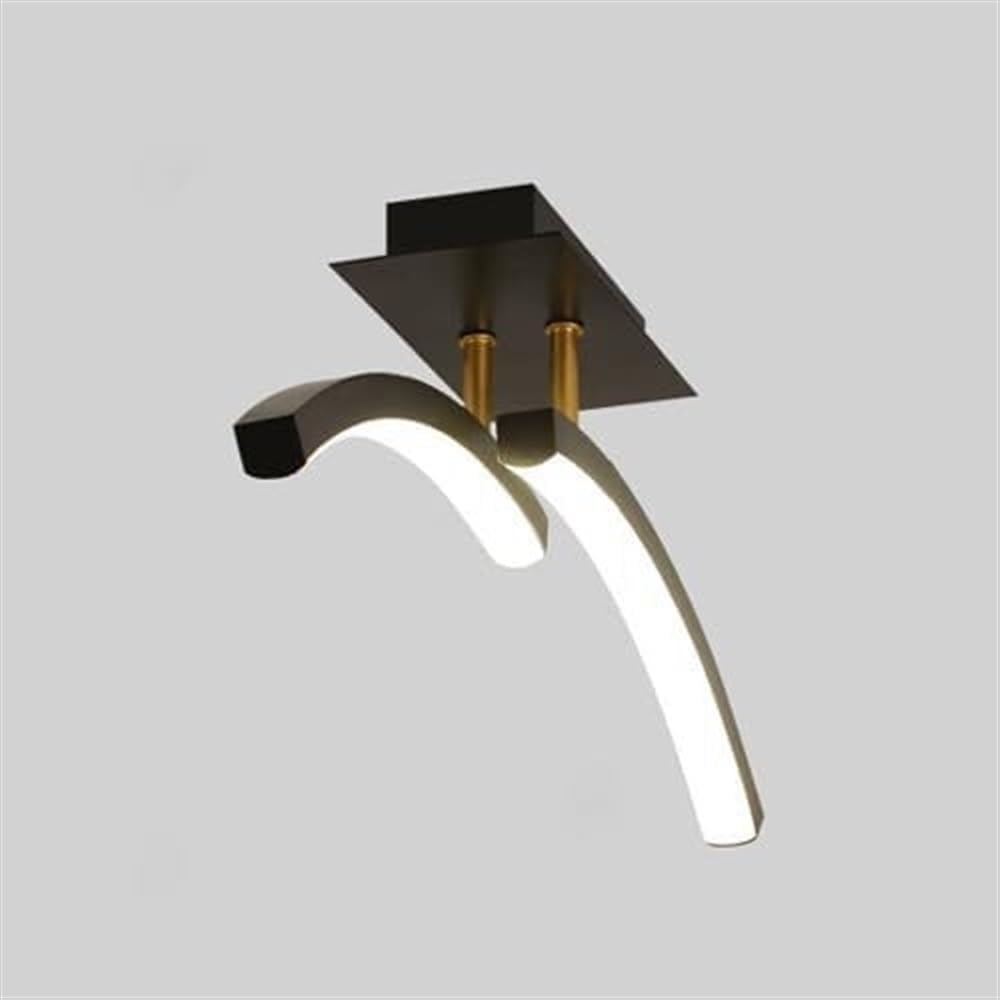 Plafonnier géométrique LED moderne 10W lustre encastré acrylique pour cuisine salon