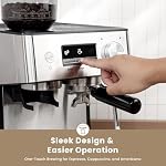 Gevi Espresso Machine with Grinder & Milk Frother, 20 Bar Professional Coffee Maker for Home, Removable Water Tank, Steam Wand, Perfect for Espresso, Cappuccino, Latte - Image 2