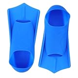 Kisangel Aletas de Natación de Compactas y Flexibles para Entrenamiento y Snorkel Adecuadas para Adultos y Ligeras y Portátiles para Piscina y Buceo