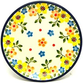 ポーランド陶器コースター - キンポウゲ