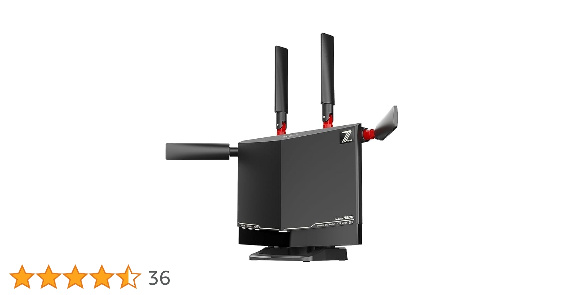 Buffalo - BUFFALO バッファロー Wi-Fi 7対応 無線親機WXR9300BE6P WXR9300BE6P/D 無線親機11be/ax/ac/n/a/g/b 5764+2882+688Mbps 1