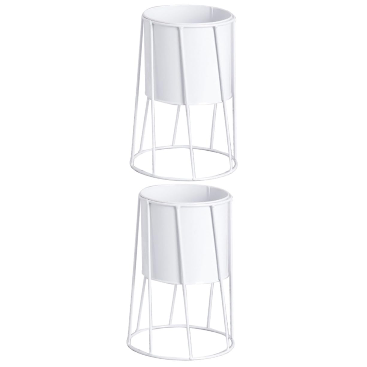 blumenstandStk Blumentopfhalterung Aus Metall Zimmerpflanzen Drinnen Leben Bonsaischalen Aus Metall Blumentopf Aus Metall Tischständer Pflanztöpfe Drinnen Anlage Weiß Kleiner Blumentopf