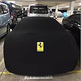 Custom Car Cover for Ferrari 360 Spider 2000 2001 2002 2003 2004 2005 Stretch Cotton Dustproof Protection Cover Auto Show Emblem Indoor Sun-Proof Tarpaulin Breathable,Red