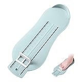 Abbto Medidor de pies, medidor de pie Shoe Sizer - Tabla de medidas exacta, fácil de usar, medidor de pie estándar de EE. UU. Diviértete comprando en línea Tombay