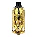 VapeFly Brunhilde MTL RTA Clearomizer 5 ml, Durchmesser 23 mm, Verdampfer für e-Zigarette, gold