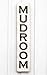 MUDROOM Sign Vertical - Carved in a 8